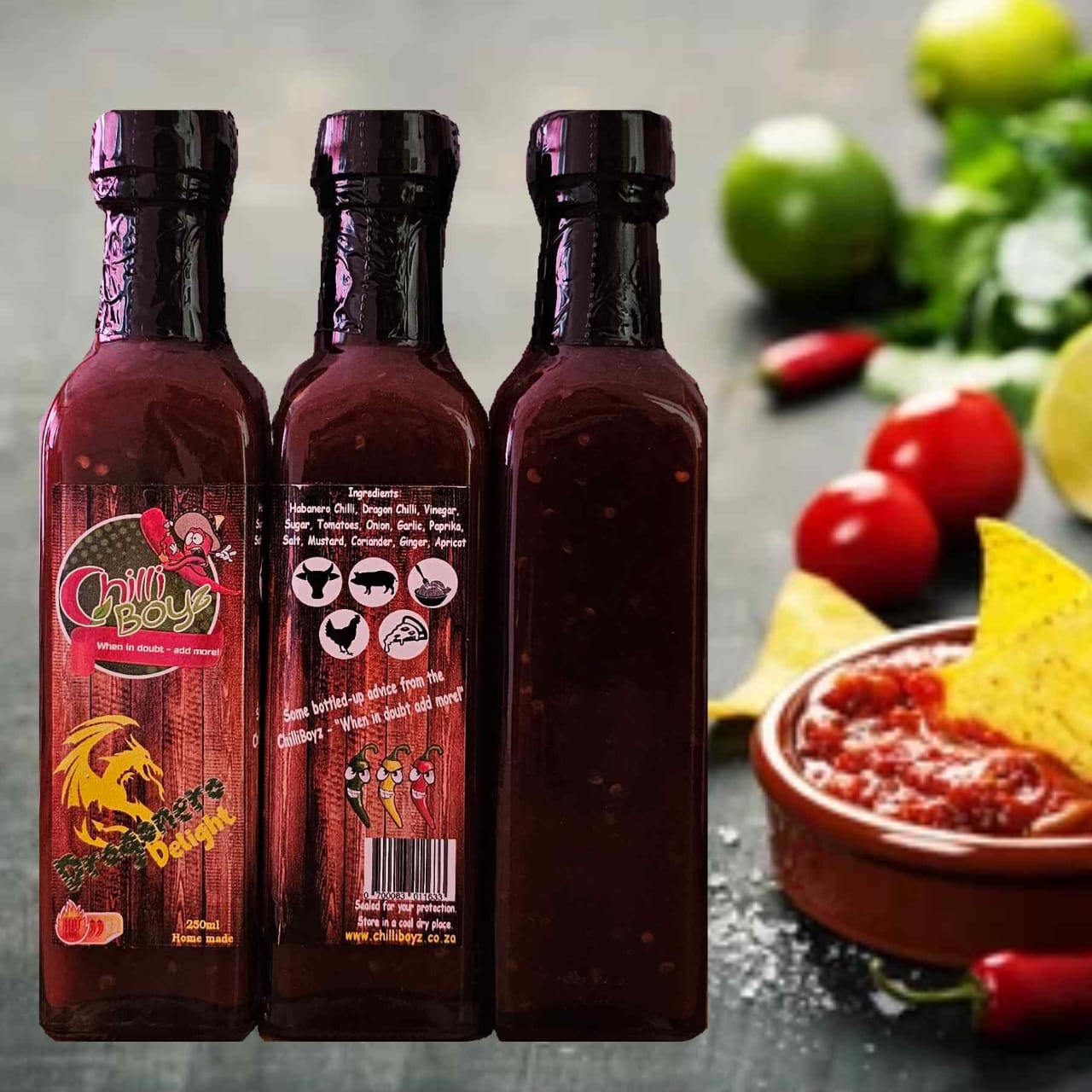 Dragonero Delight - A Fiery Fusion of Habanero and Dragon Chilies!