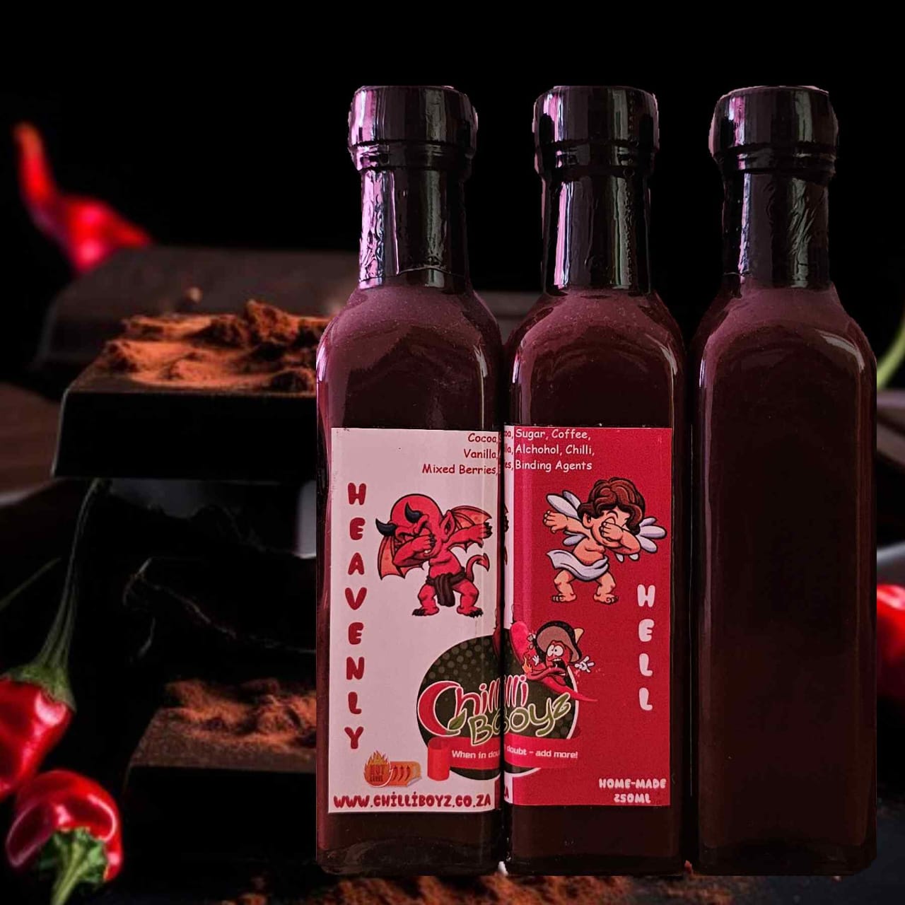Heavenly Hell Chocolate Chili Sauce - Pure goodnessss
