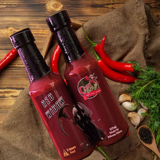Red Widow Sauce - A Tabasco Twist on the Legendary Black Widow!